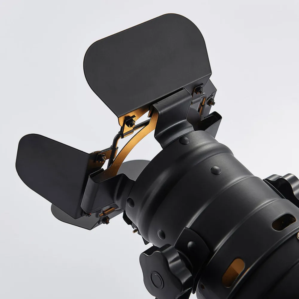 Lindby downlight Tilen, 1 lyskilde, svart, metall, 38 cm Clearance