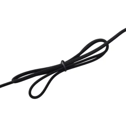 Lindby Ediz bordlampe, svart, tre, 25 cm høy, E27| Bordlamper