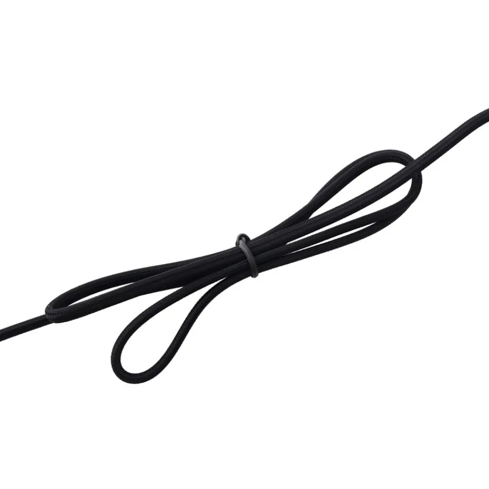 Lindby Ediz bordlampe, svart, tre, 25 cm høy, E27| Bordlamper