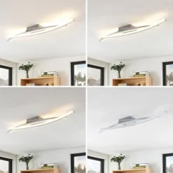 Lindby Elarit LED-taklampe, forkrommet| Design- Og Hotellbelysning|Led-Innendørs