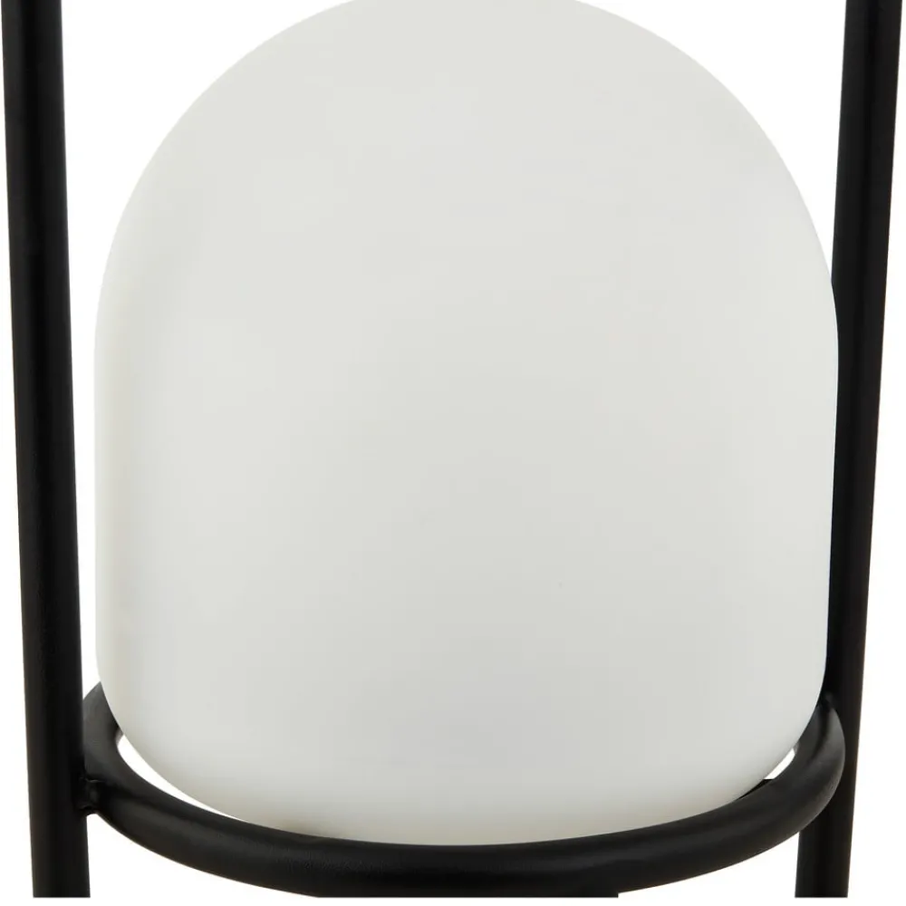 Lindby Eleia LED terrasselampe, svart, metall, oppladbart batteri| Kommersiell Utebelysning|Led-Utendørs