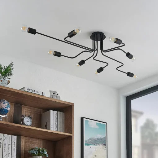 Lindby Elimar taklampe, 8 lyskilder Clearance