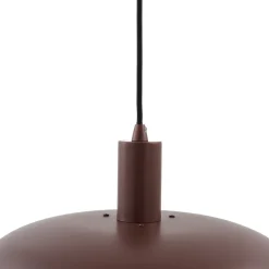 Lindby Elorri hengelampe, brun, metall, Ø 38 cm| Pendellamper