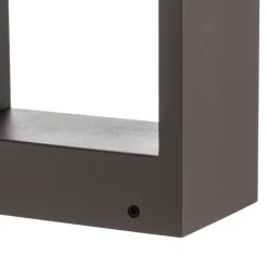 Lindby Emima LED-gatelampe, 60 cm, antrasitt, aluminium Discount