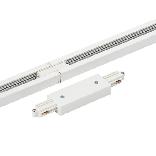 Lindby 1-fase skinnesystem Linaro, GU10, hvit, 5 lyskilder| Skinnesystem