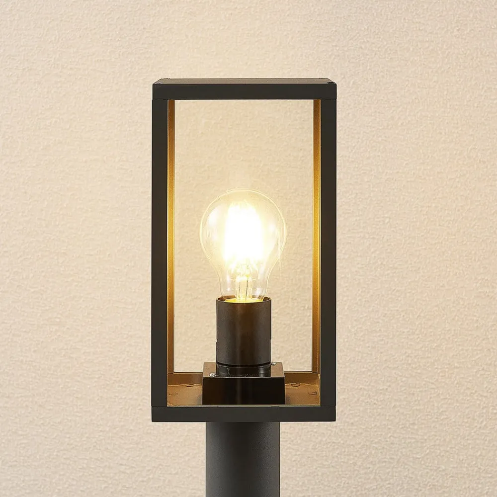 Lindby Filimon veilampe, 80 cm, antrasitt, IP44, E27| Terrassebelysning|Gatebelysning, Pullert Belysning