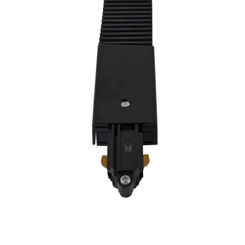 Lindby Flex-kontakt Linaro, svart, 1-fase system| Skinnesystem