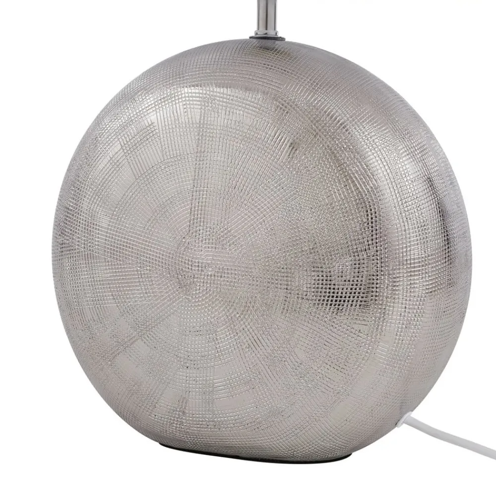 Lindby Florentino bordlampe, 49 cm, keramikk, tekstil| Bordlamper