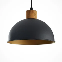 Lindby Flurin hengelampe, 3 lyskilder, 107 cm, svart, metall| Pendellamper