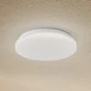 Lindby LED taklampe Kirkola, 3000 K, Ø 26 cm, hvit| Kommersiell Utebelysning|Led-Utendørs