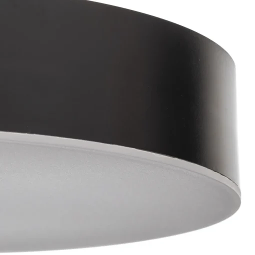 Lindby LED utendørs taklampe Lahja, antrasitt, sensor, IP65 Outlet