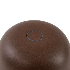 Lindby LED-bordlampe Arietty, brun, dimbar, IP65 New