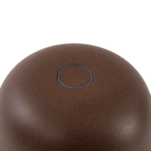 Lindby LED-bordlampe Arietty, brun, dimbar, IP65 New