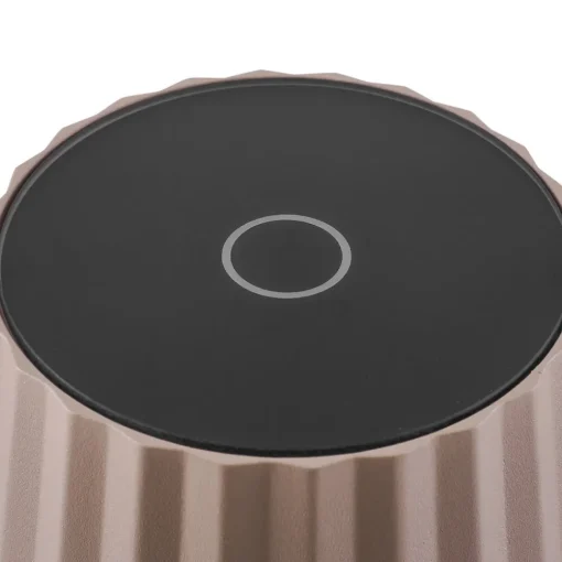 Lindby LED-bordlampe med batteri Esali, beige, metall, IP65 New