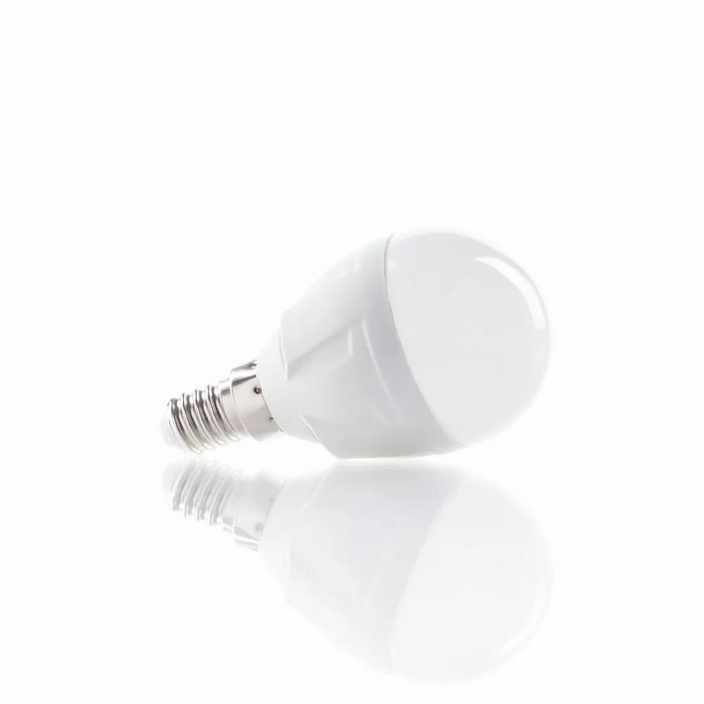 Lindby LED-dråpepære, E14, 4,9W, 3000 K, 470 lm, sett med 5 stk Best