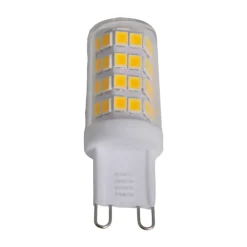 Lindby LED-pennelykt, sett med 3, G9, 3 W, klar, 3000 K