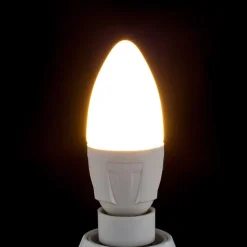 Lindby LED-pære, E14, 4,9 W, matt, 3000 K| E14 Pærer|Led-Pærer