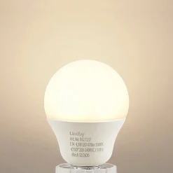 Lindby LED-pære E14 G45 4,5W 3000K opal sett med 3 stk Hot