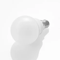 Lindby LED-pære E14 G45 4,5W 3000K opal sett med 3 stk Hot