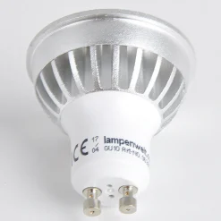 Lindby LED-reflektor GU10 5 W klar 3000 K 55° sett med 2 stk Discount
