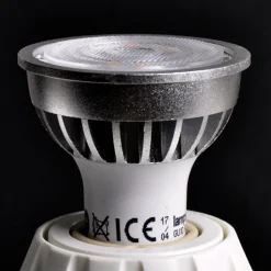 Lindby LED-reflektor GU10 5 W klar 3000 K 55° sett med 2 stk Discount