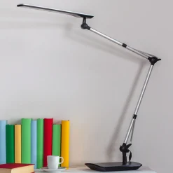 Lindby LED-skrivebordslampe Felipe, svart, klemmesokkel Hot