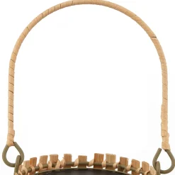 Lindby LED-solcellelampe Amaria, bambus, Ø 18 cm Best