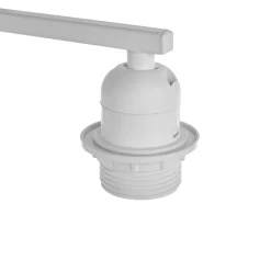 Lindby Maureka taklampe, 94 cm, 6 lyskilder, tekstil Clearance