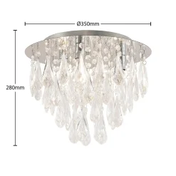 Lindby Mavinus taklampe, 3 lyskilder Best