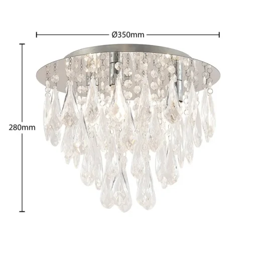 Lindby Mavinus taklampe, 3 lyskilder Best