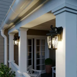 Lindby Philody utendørs vegglampe, 29 cm Discount