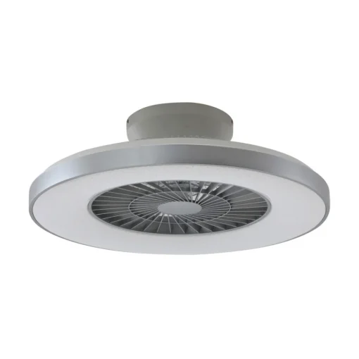 Lindby Smart LED-takvifte Paavo, sølv, stillegående, Tuya Outlet