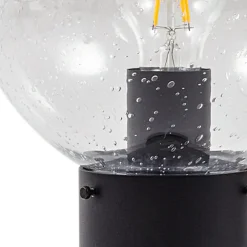 Lindby sokkellampe Dangan, klar, 60 cm, glass, sensor Clearance