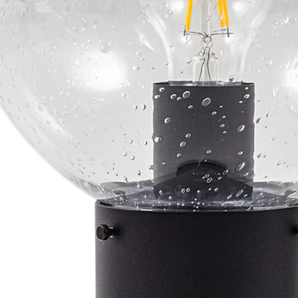 Lindby sokkellampe Dangan, klar, 60 cm, glass, sensor Clearance