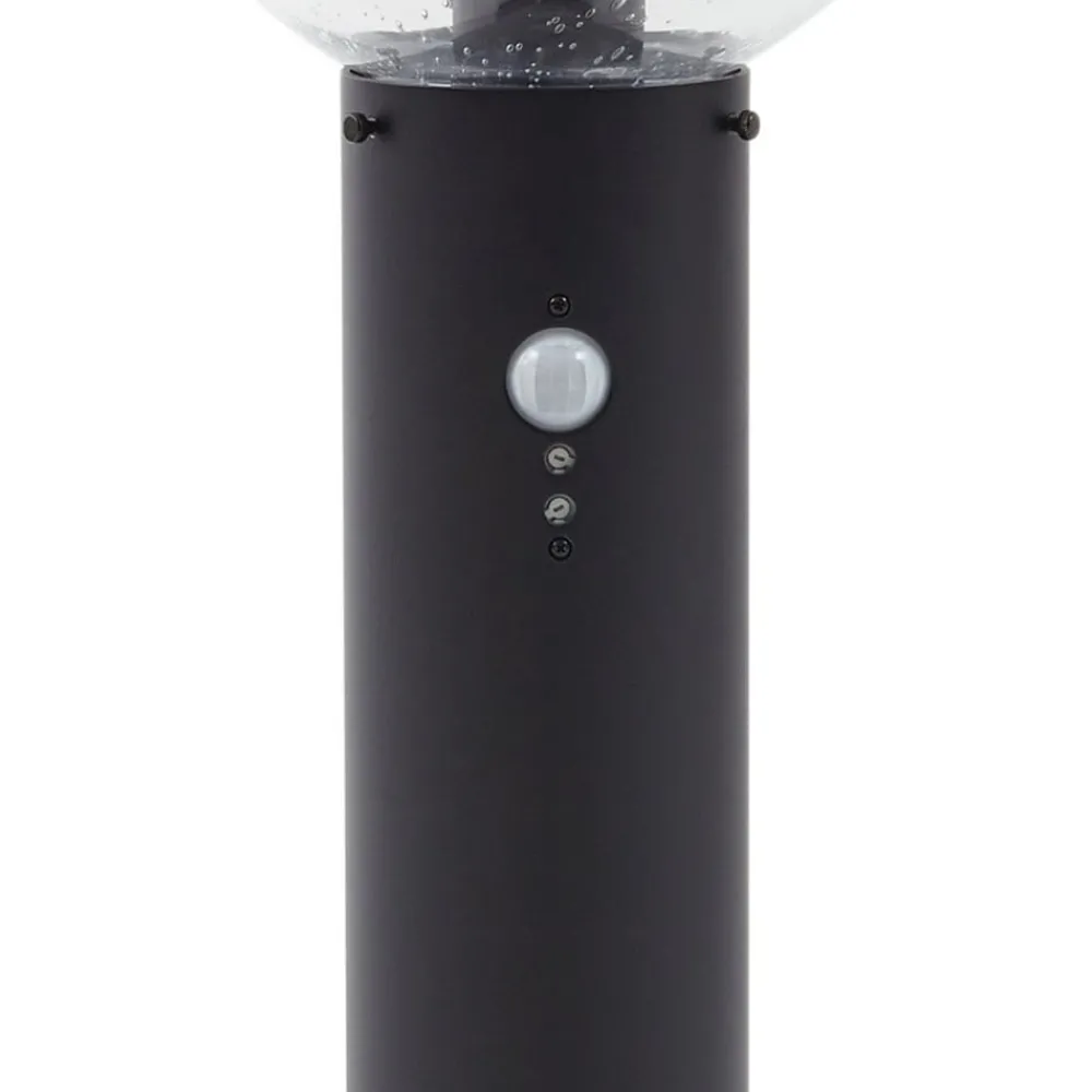 Lindby sokkellampe Dangan, klar, 60 cm, glass, sensor Clearance