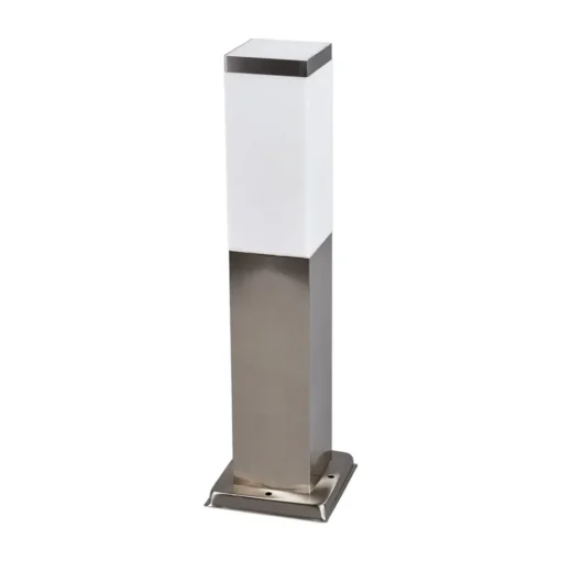 Lindby sokkellampe Lorian, 45 cm, stål, IP44, E27| Sokkellamper Med Sensor|Sokkellamper