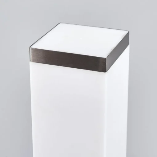 Lindby sokkellampe Lorian, 45 cm, stål, IP44, E27| Sokkellamper Med Sensor|Sokkellamper