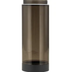 Lindby Statius sokkellampe, antrasitt, jern, sensor, 45 cm Hot
