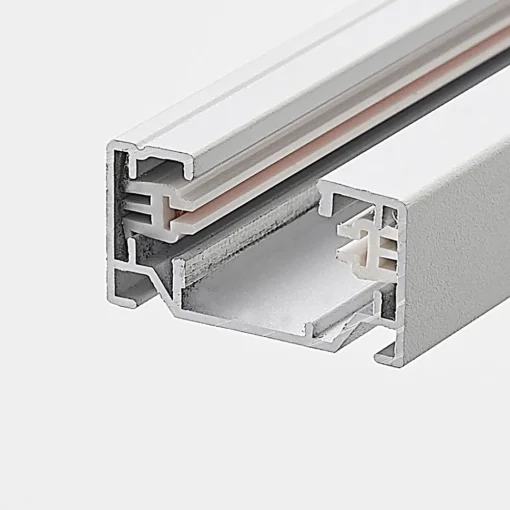 Lindby strømskinne, 1 m, hvit, 1-fase skinne Clearance