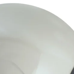 Lindby taklampe Isamer, røykgrå, Ø 80 cm, kuppel Hot