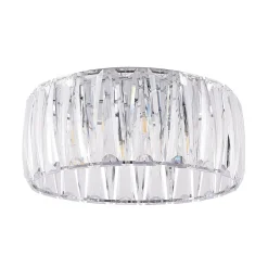 Lindby taklampe Sofia, transparent, akryl, Ø 46cm| Taklamper