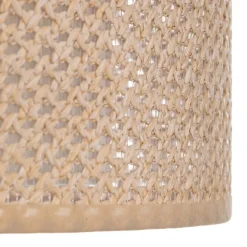 Lindby taklampe Soula, Ø 26 cm, beige, plast, E27 Outlet