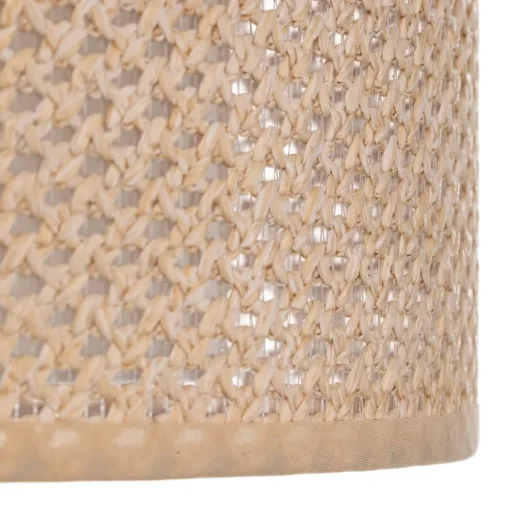Lindby taklampe Soula, Ø 26 cm, beige, plast, E27 Outlet