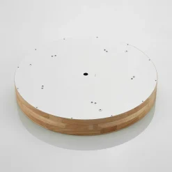 Lindby taklampe Tanju, Ø 60 cm, 5 lyskilder, eik, E27 Outlet