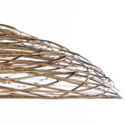 Lindby taklampe Thorian, Ø 60 cm, gullfarget, jern Hot