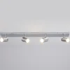 Lindby taklampe til bad Dejan, 85 cm, 4 lyskilder, krom, IP44 Best