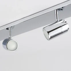 Lindby taklampe til bad Dejan, 85 cm, 4 lyskilder, krom, IP44 Best