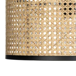 Lindby taklampe Yaelle, 22 cm høy, rotting, svart, E27| Design- Og Hotellbelysning|Taklamper