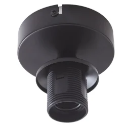 Lindby taklampe Zehra, Ø 28 cm, røykgrå, glass| Design- Og Hotellbelysning|Taklamper