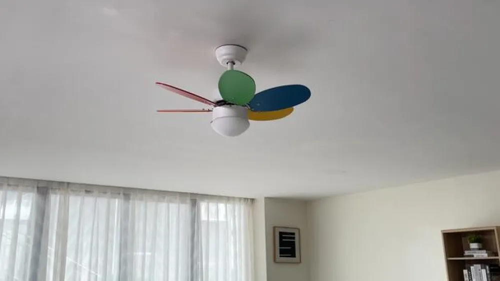 Lindby takvifte med lys Litur, stillegående, Ø 77 cm, E27| Takvifter|Takvifter Med Lys Og Fjernkontroll